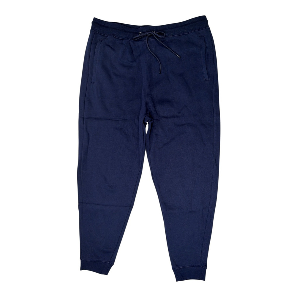 CSG Mens Navy Blue Drawstring Jogger Sweat Pants Size 3XL
